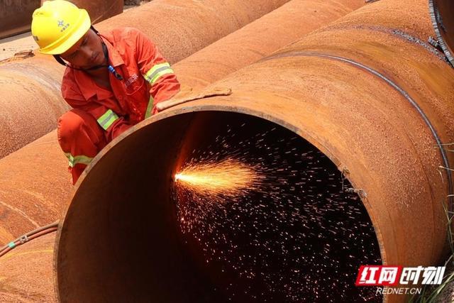 组图丨湘潭下摄司大桥主跨部分开始施工(图1)