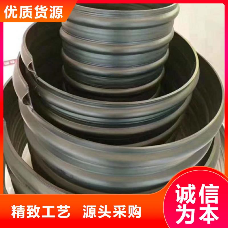 HDPE聚乙烯钢带增强缠绕管PE波纹管工厂直销(图1)