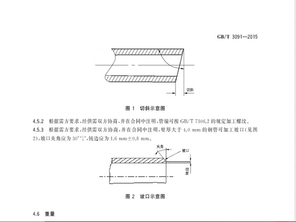 gbt3091-2015焊接钢管标准解读(图3)