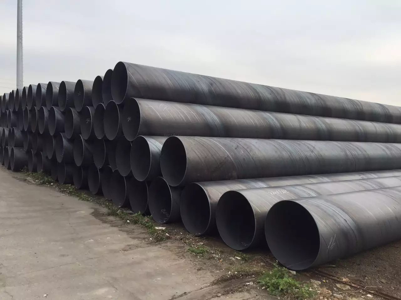 阳江大口径螺旋钢管多少钱一吨(图2)