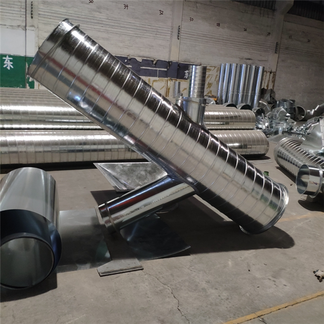 Im体育网站：佛山铭流螺旋风管供应商铁皮螺旋风管定制(图2)