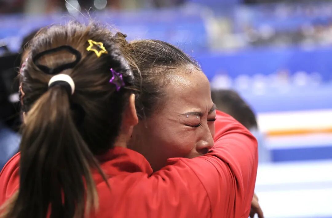 宜春姑娘邓娅兰夺得全运会体操女子跳马冠军(图1)