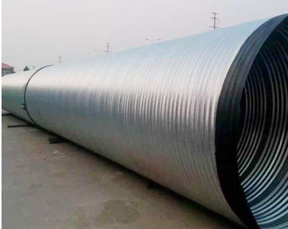 炳辰工程材料有限公司专注制造镀锌螺旋波纹钢管技术团队全程把控质量(图1)