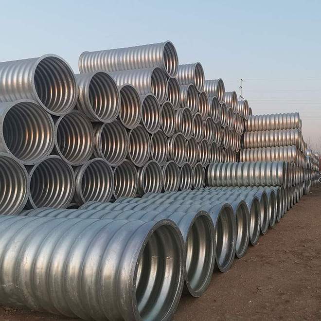 炳辰工程材料有限公司专注制造镀锌螺旋波纹钢管技术团队全程把控质量(图2)